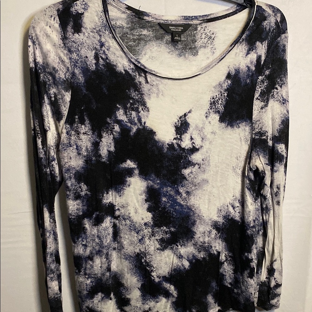 Women's Tie-Dye Long Sleeve Top